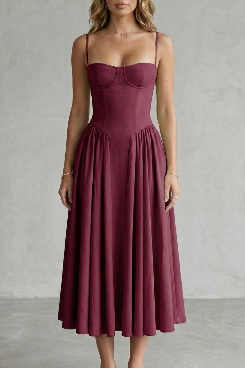 Calipso - Vestido estructurado sin mangas