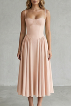 Calipso - Vestido estructurado sin mangas