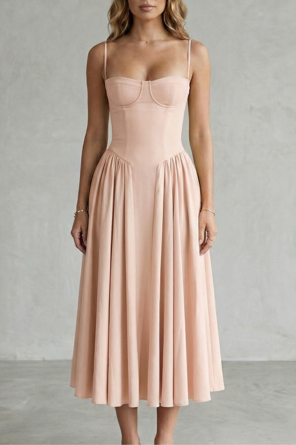 Calipso - Vestido estructurado sin mangas