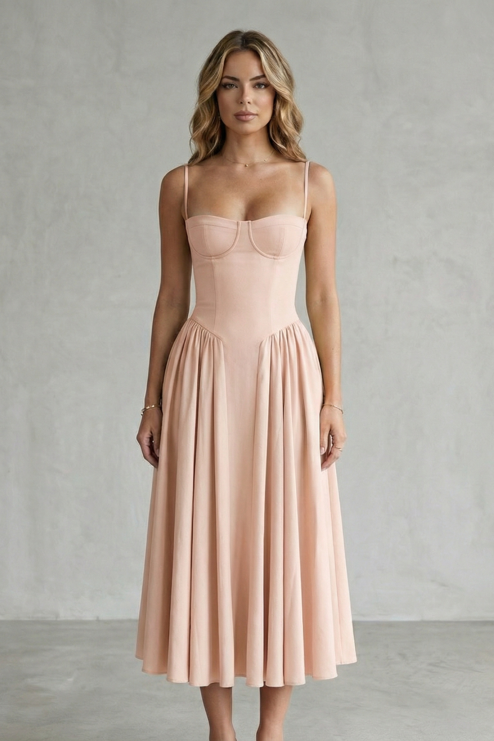 Calipso - Vestido estructurado sin mangas