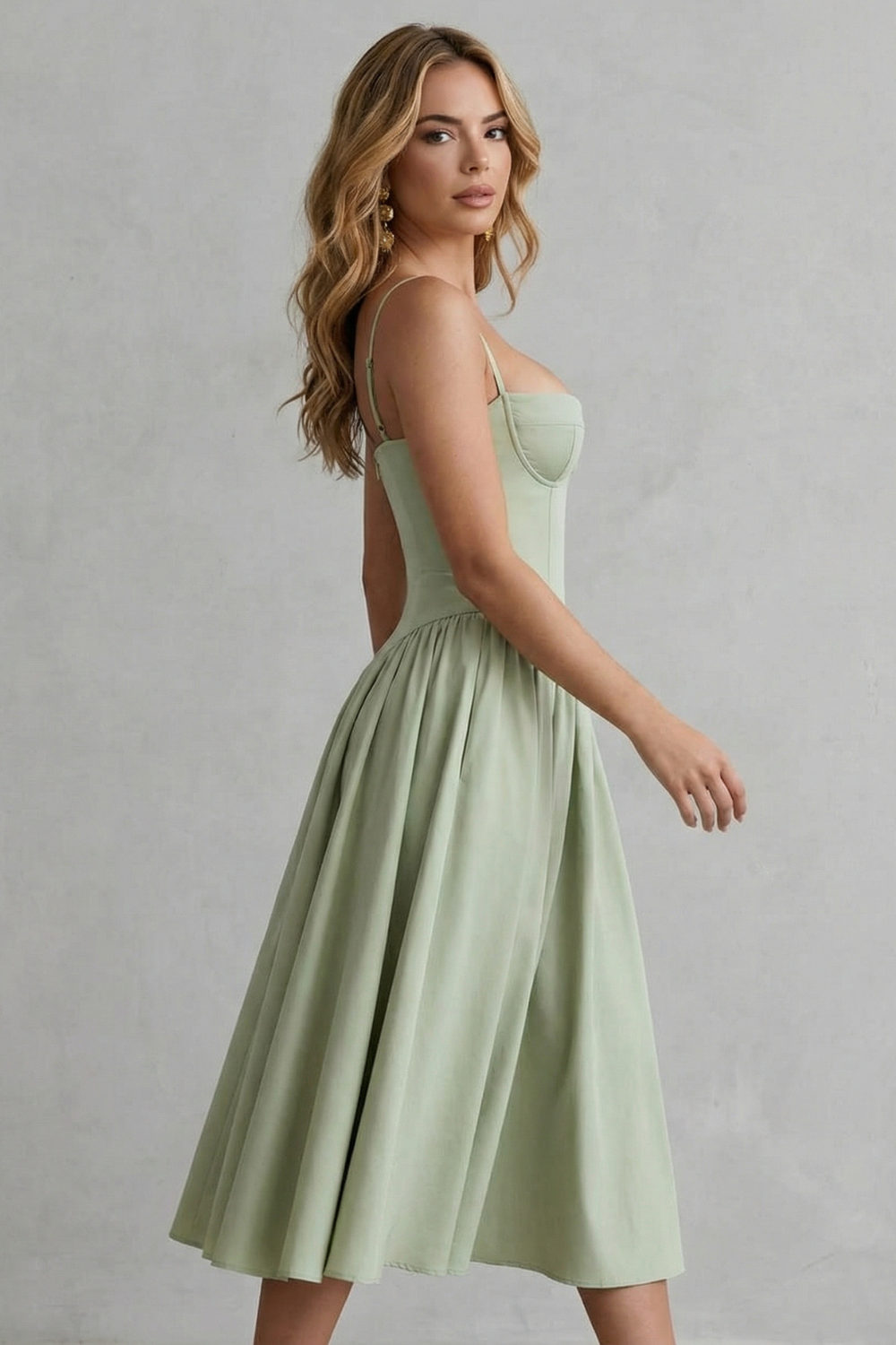 Calipso - Vestido estructurado sin mangas