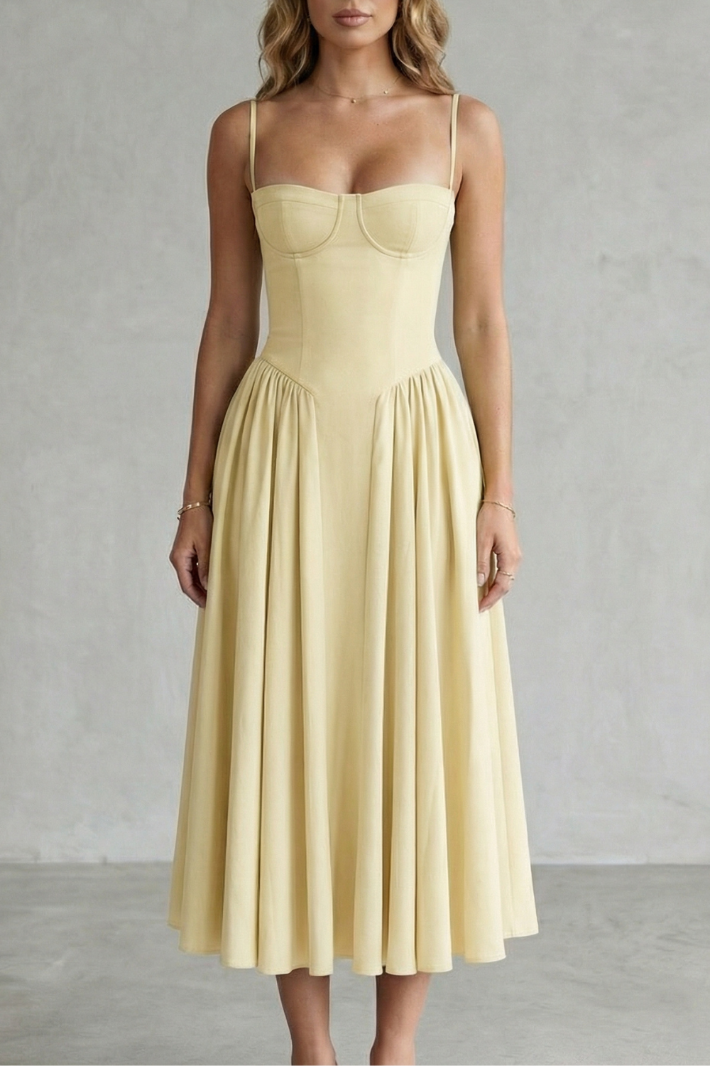 Calipso - Vestido estructurado sin mangas