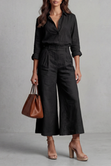 Elvira - Conjunto coordinado de pierna ancha