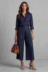 Elvira - Conjunto coordinado de pierna ancha