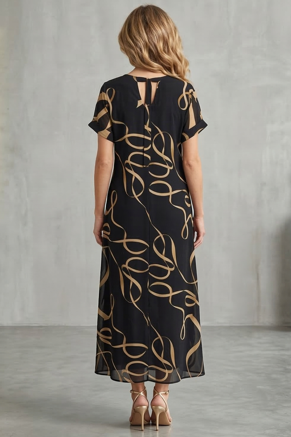 Paula- Vestido midi de punto suave